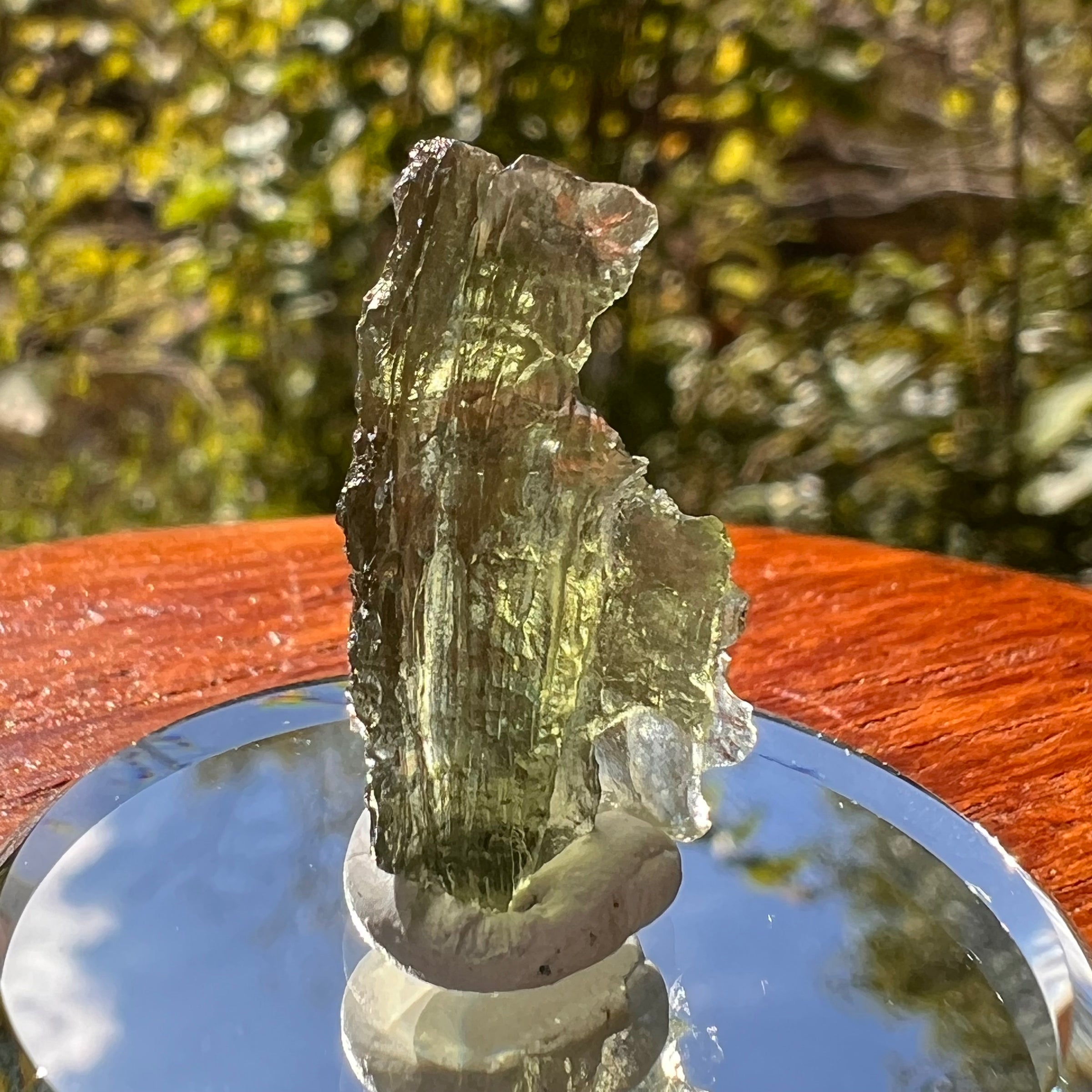 Moldavite 1.5 grams #2114-Moldavite Life