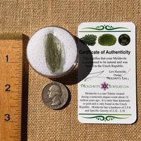 Moldavite 1.5 grams #2210-Moldavite Life