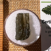 Moldavite 1.5 grams #2223-Moldavite Life