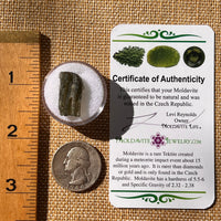 Moldavite 1.5 grams #2223-Moldavite Life