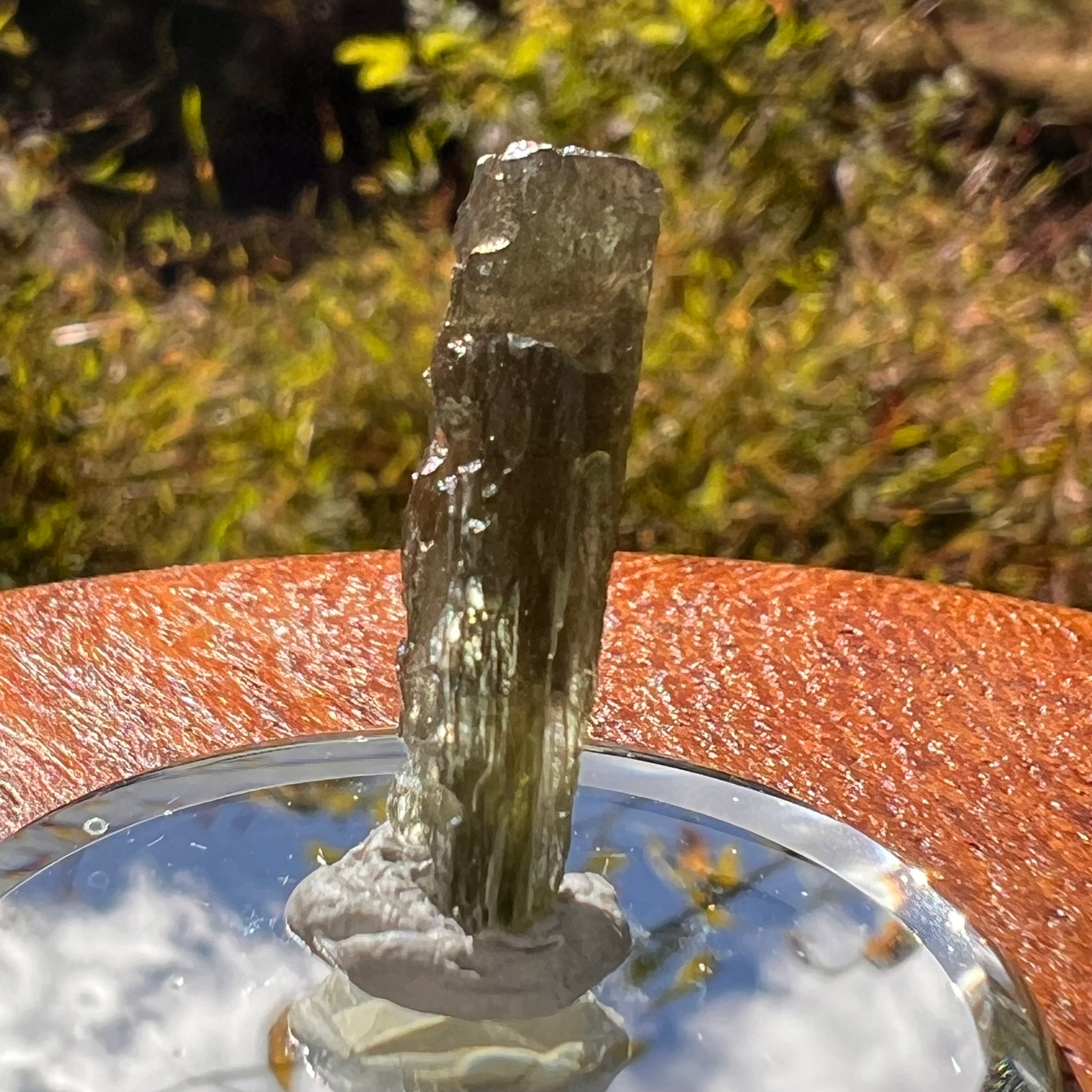 Moldavite 1.5 grams #2251-Moldavite Life