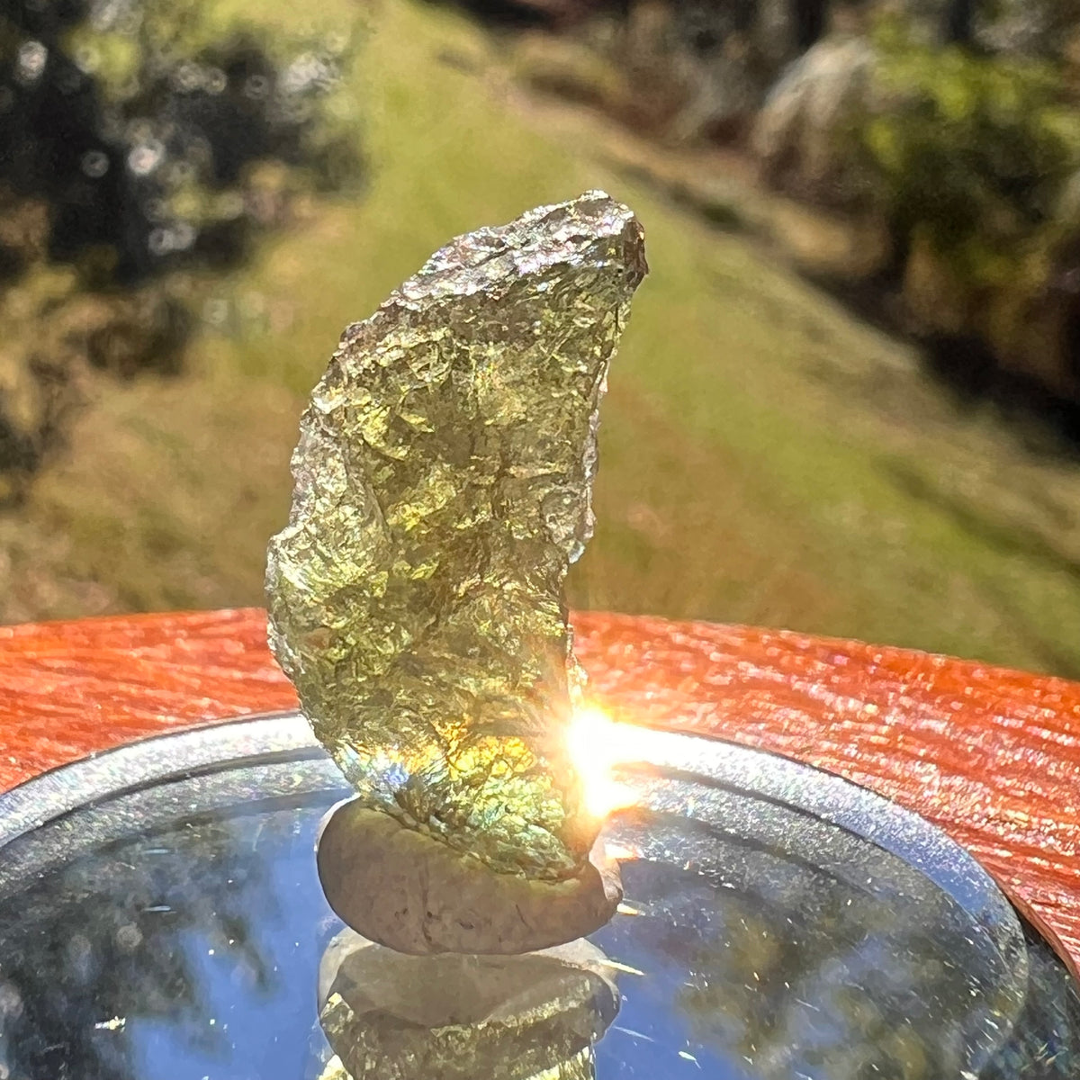 Moldavite 1.5 grams #2363-Moldavite Life