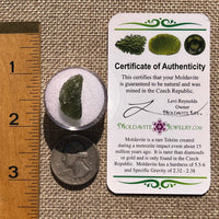 Moldavite 1.5 grams #2363-Moldavite Life
