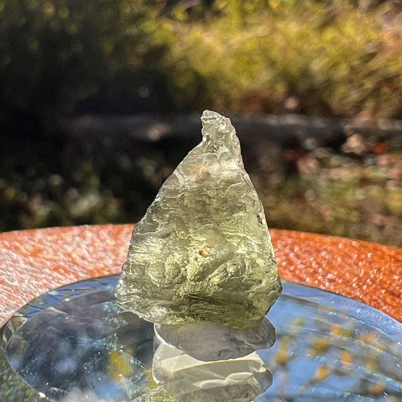 Moldavite 1.5 grams Natural Hole #2304-Moldavite Life