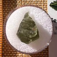 Moldavite 1.5 grams Natural Hole #2304-Moldavite Life