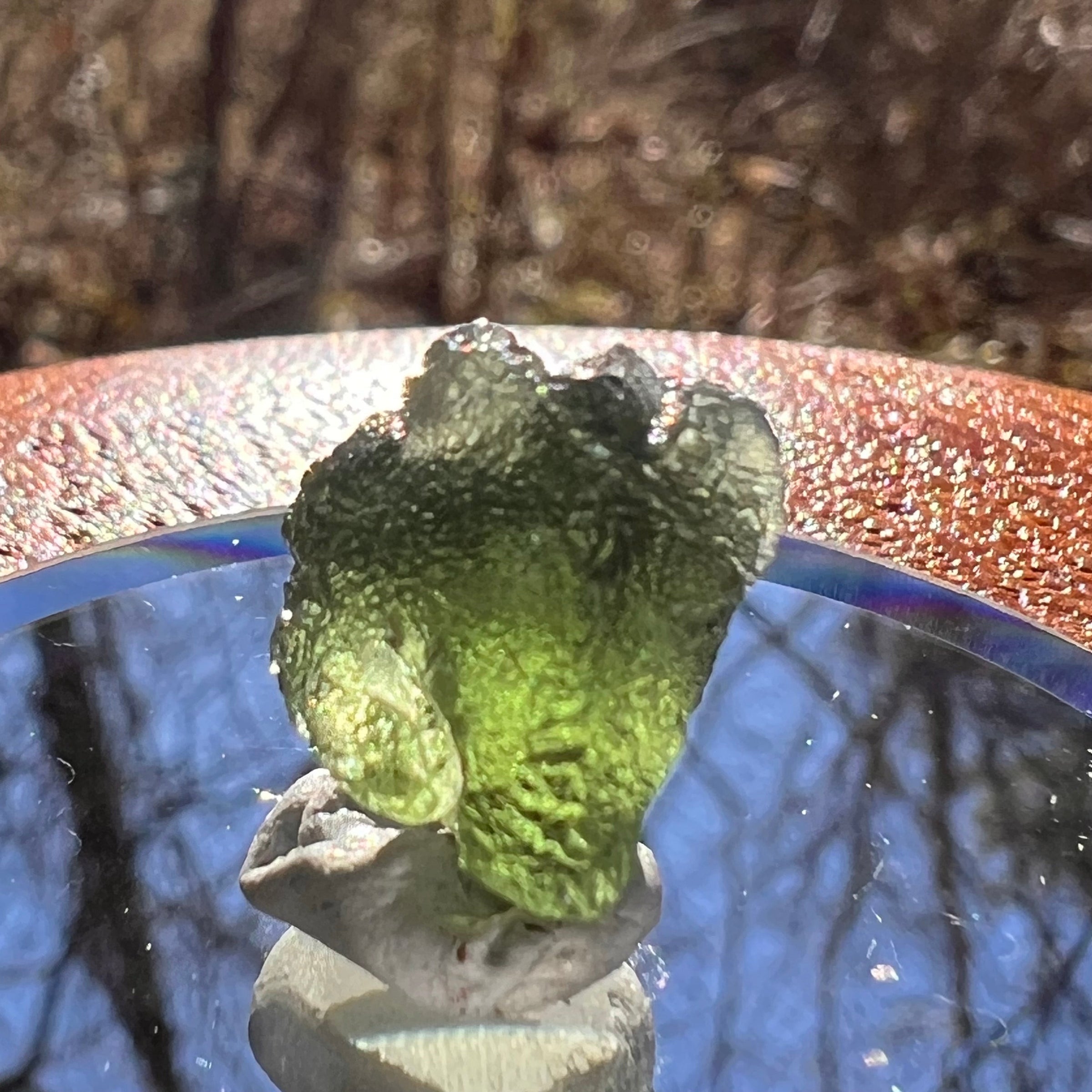 Moldavite 1.6 grams #1768-Moldavite Life