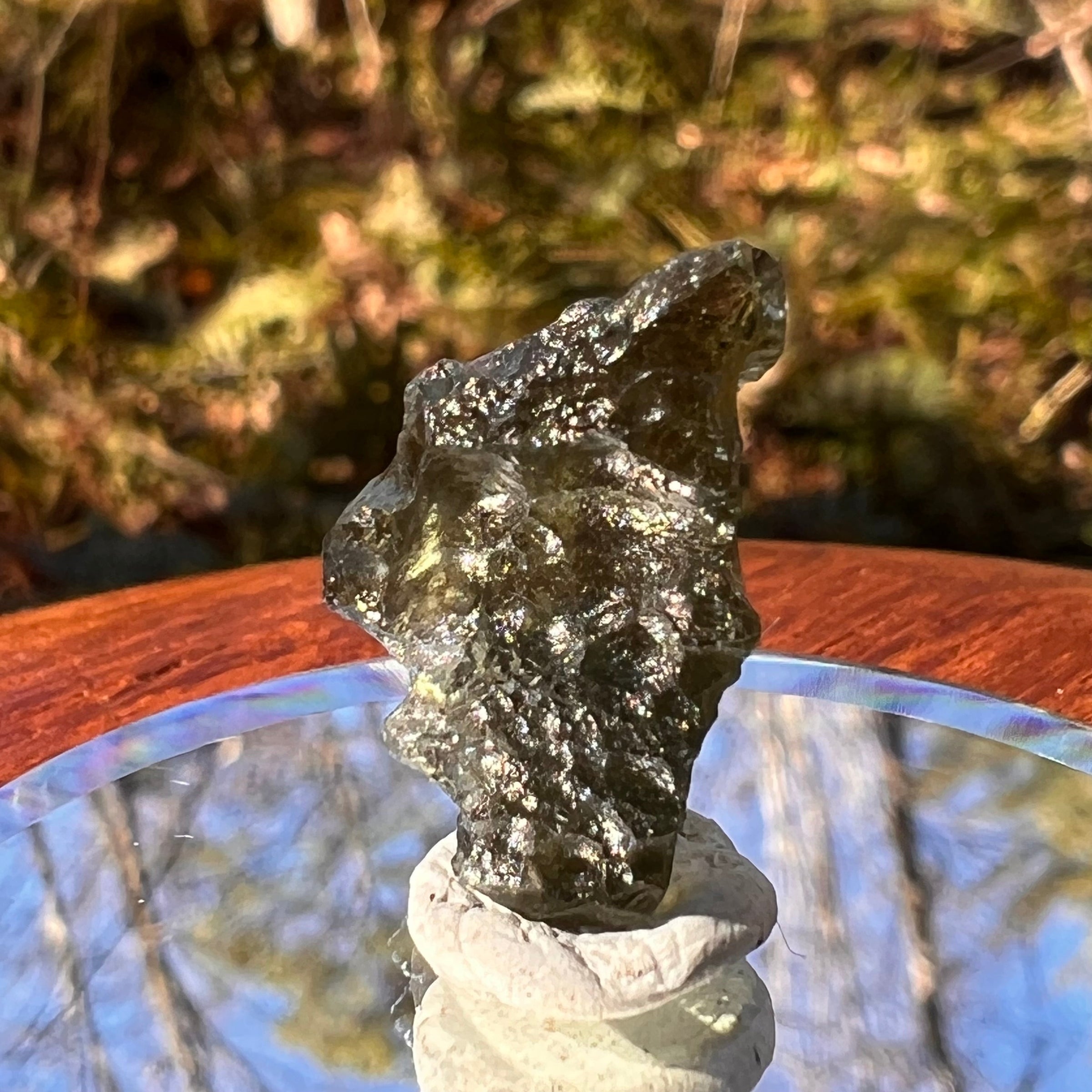 Moldavite 1.6 grams #1772-Moldavite Life