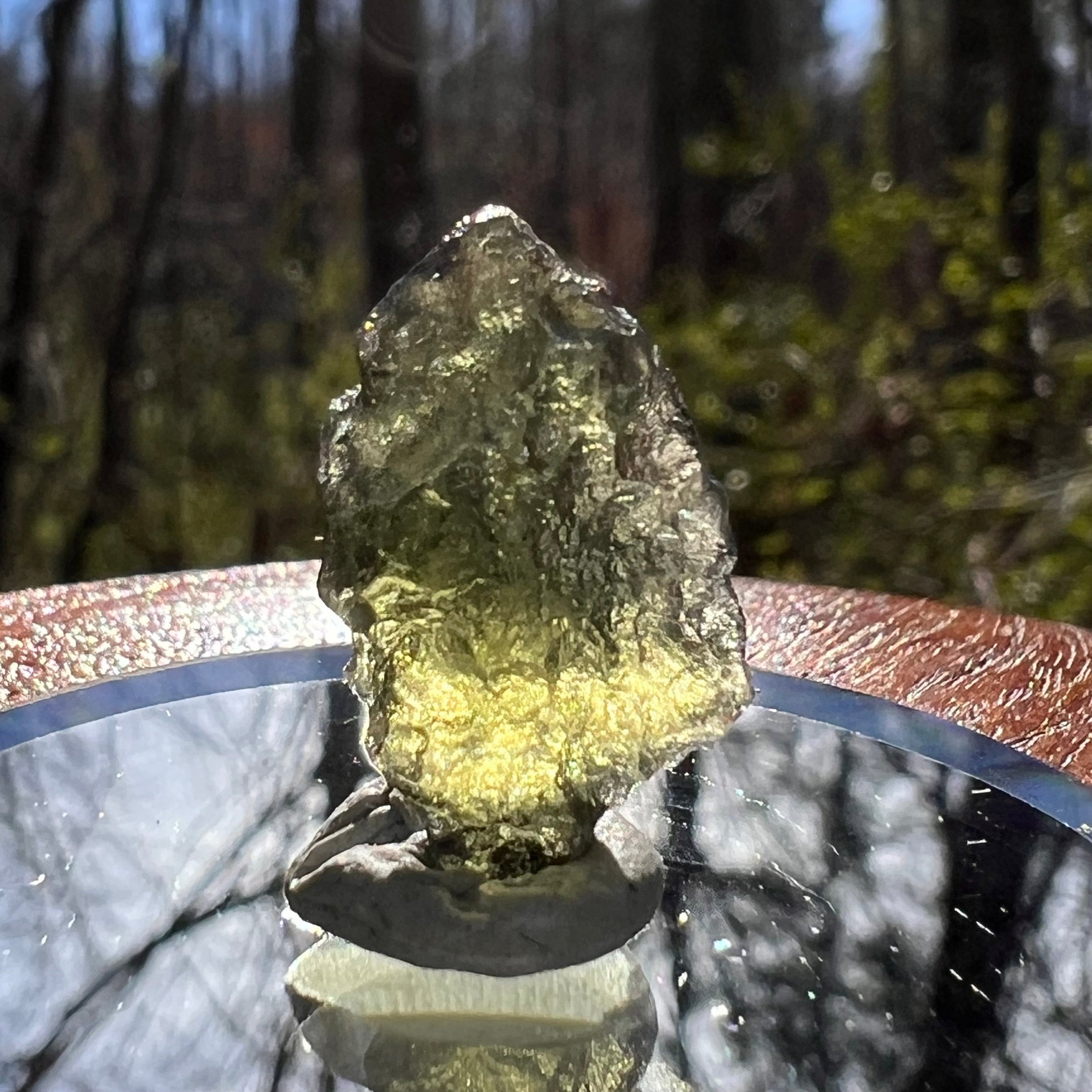 Moldavite 1.6 grams #1783-Moldavite Life