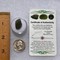 Moldavite 1.6 grams #1849-Moldavite Life