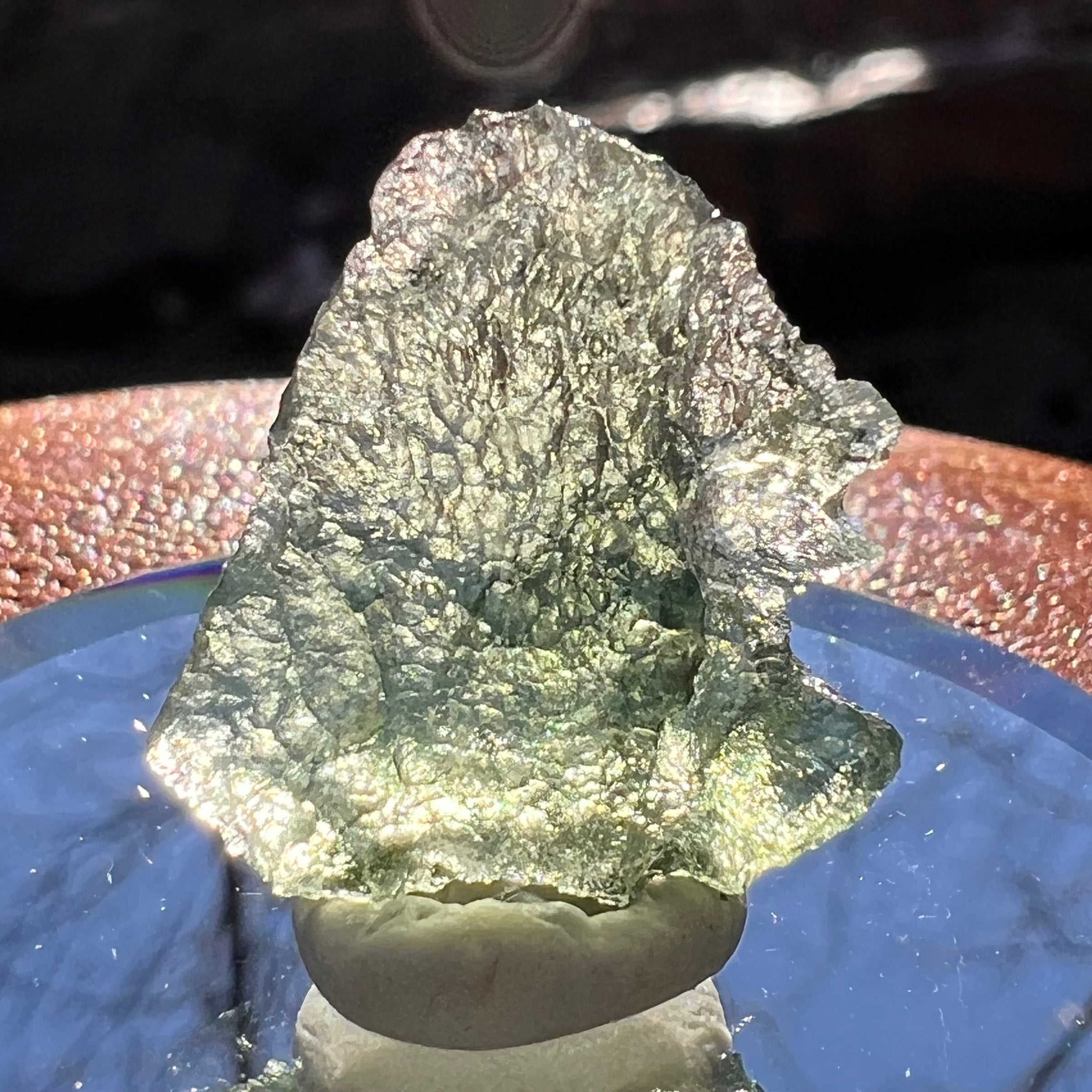 Moldavite 1.6 grams #1908-Moldavite Life