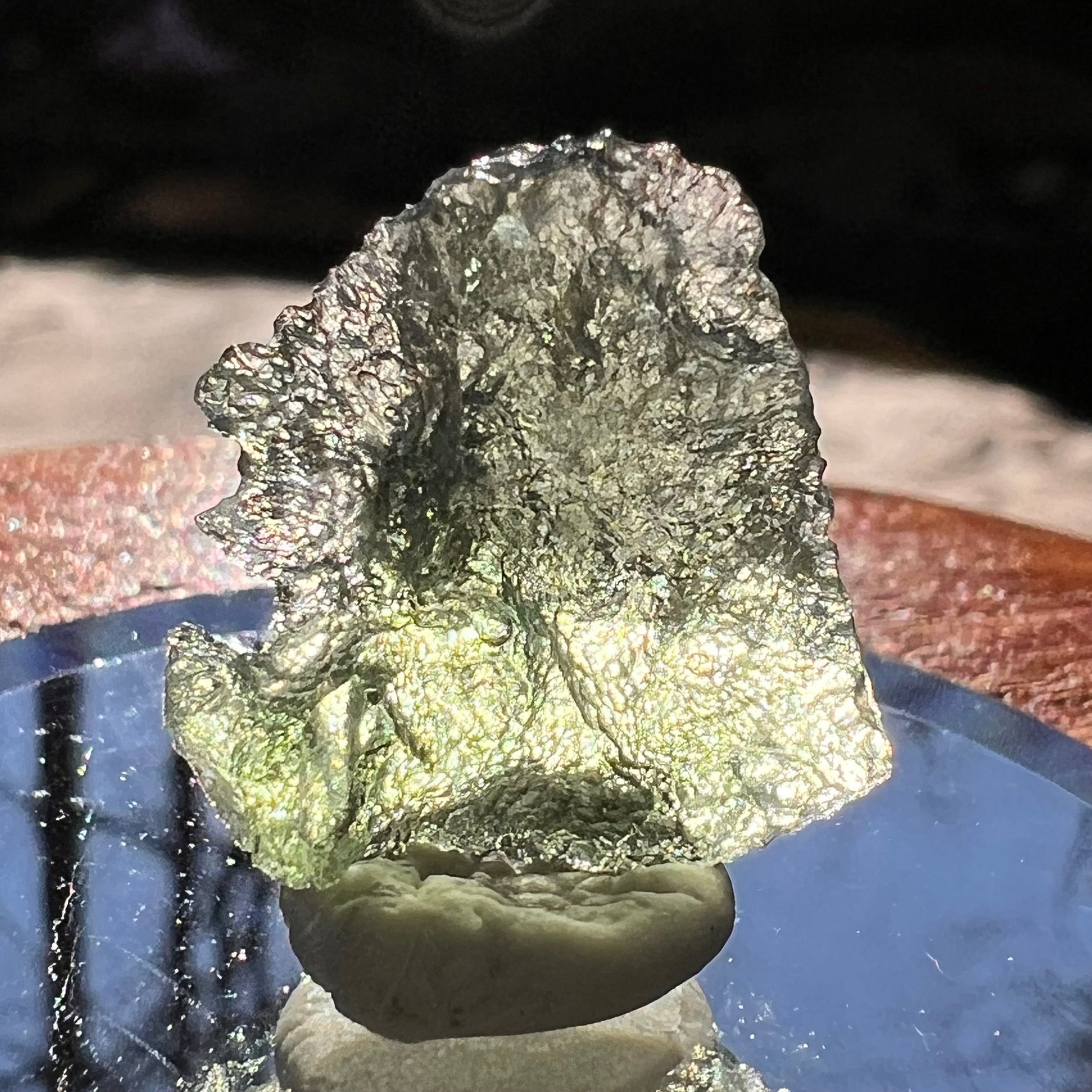 Moldavite 1.6 grams #1908-Moldavite Life