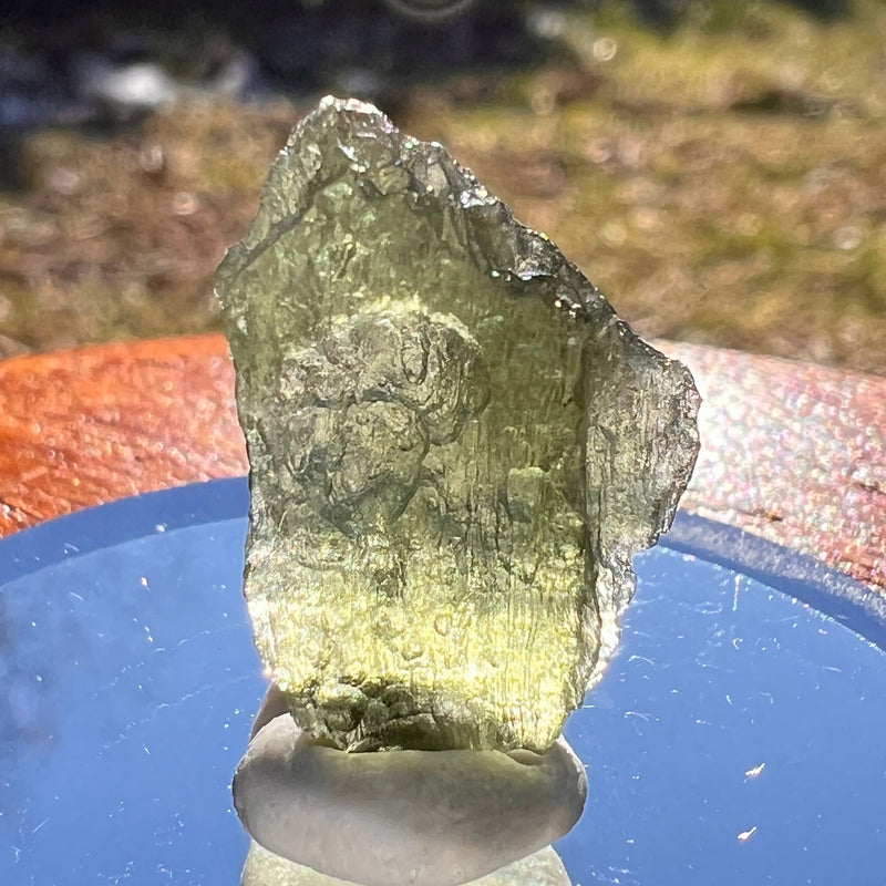 Moldavite 1.6 grams #1965-Moldavite Life