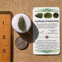 Moldavite 1.6 grams #2128-Moldavite Life