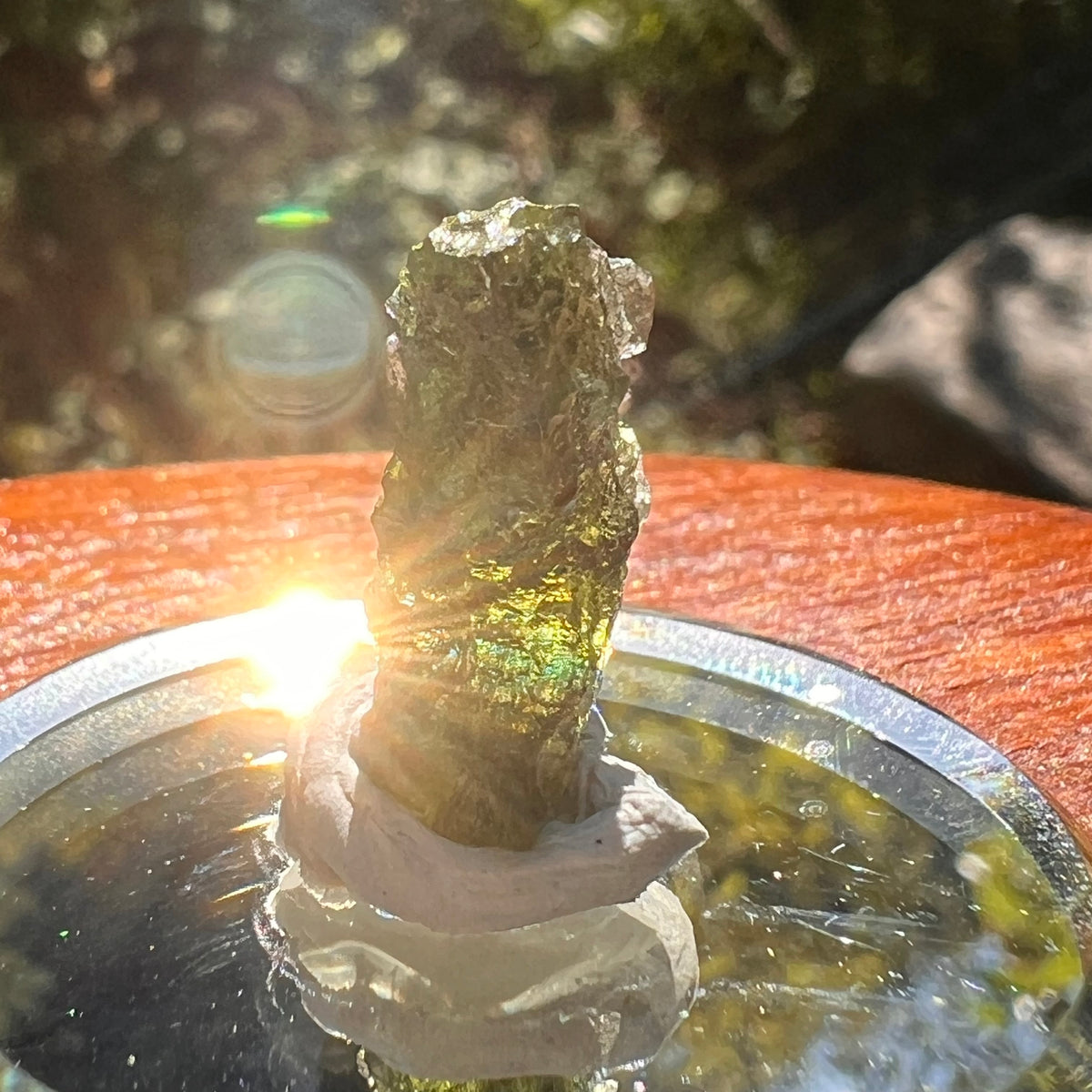Moldavite 1.6 grams #2142-Moldavite Life