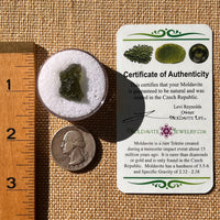 Moldavite 1.6 grams #2142-Moldavite Life
