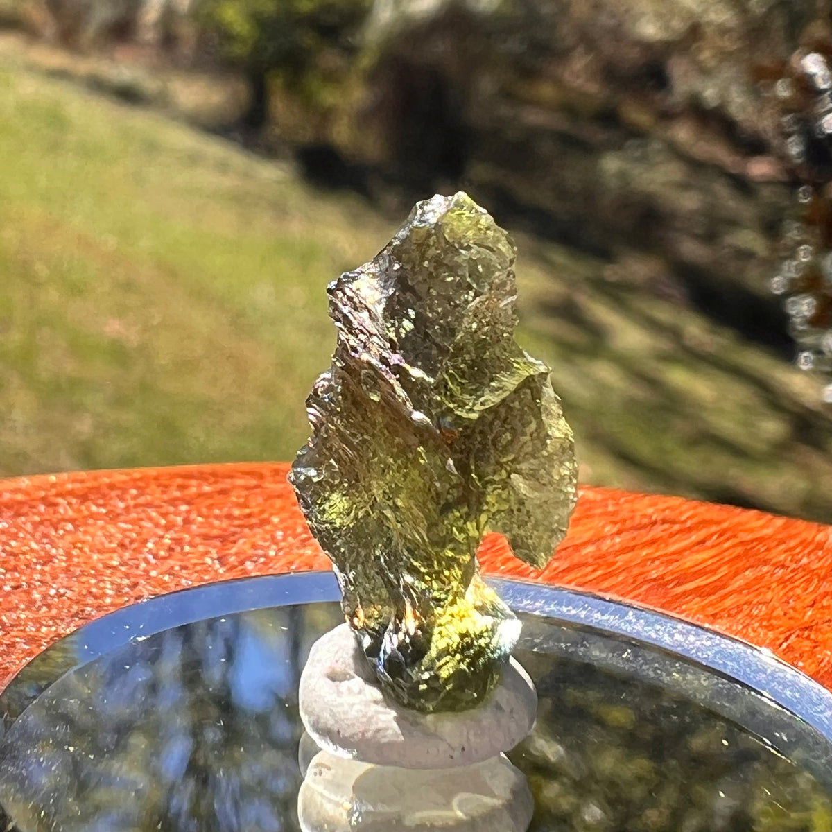 Moldavite 1.6 grams #2360-Moldavite Life