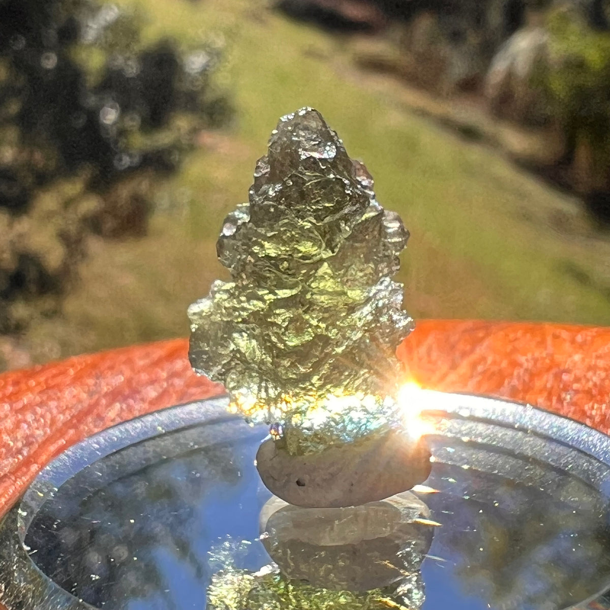 Moldavite 1.6 grams #2364-Moldavite Life