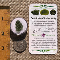 Moldavite 1.6 grams #2364-Moldavite Life