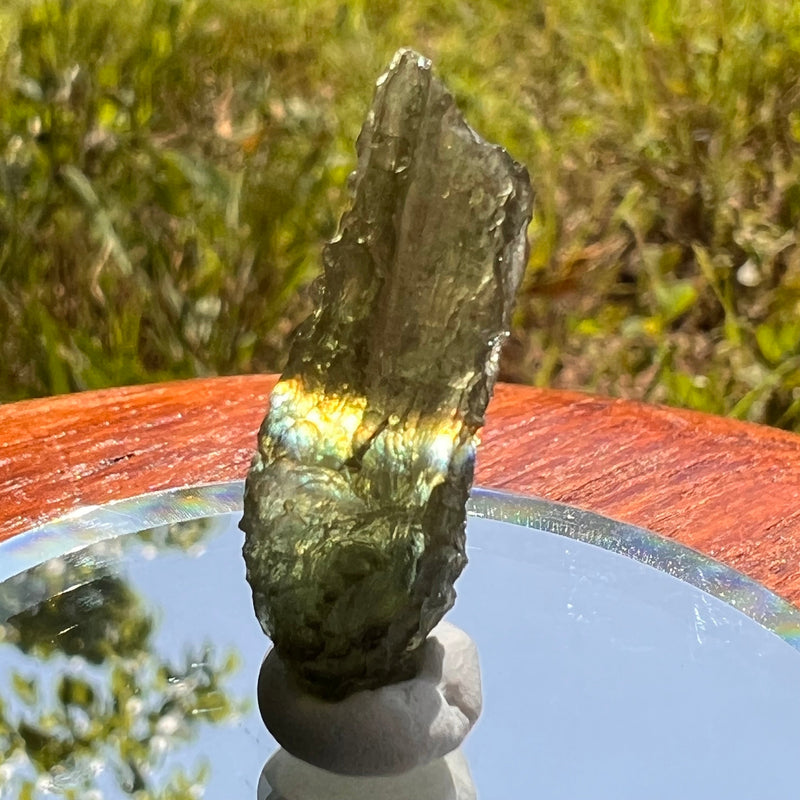 Moldavite 1.7 grams #1673-Moldavite Life