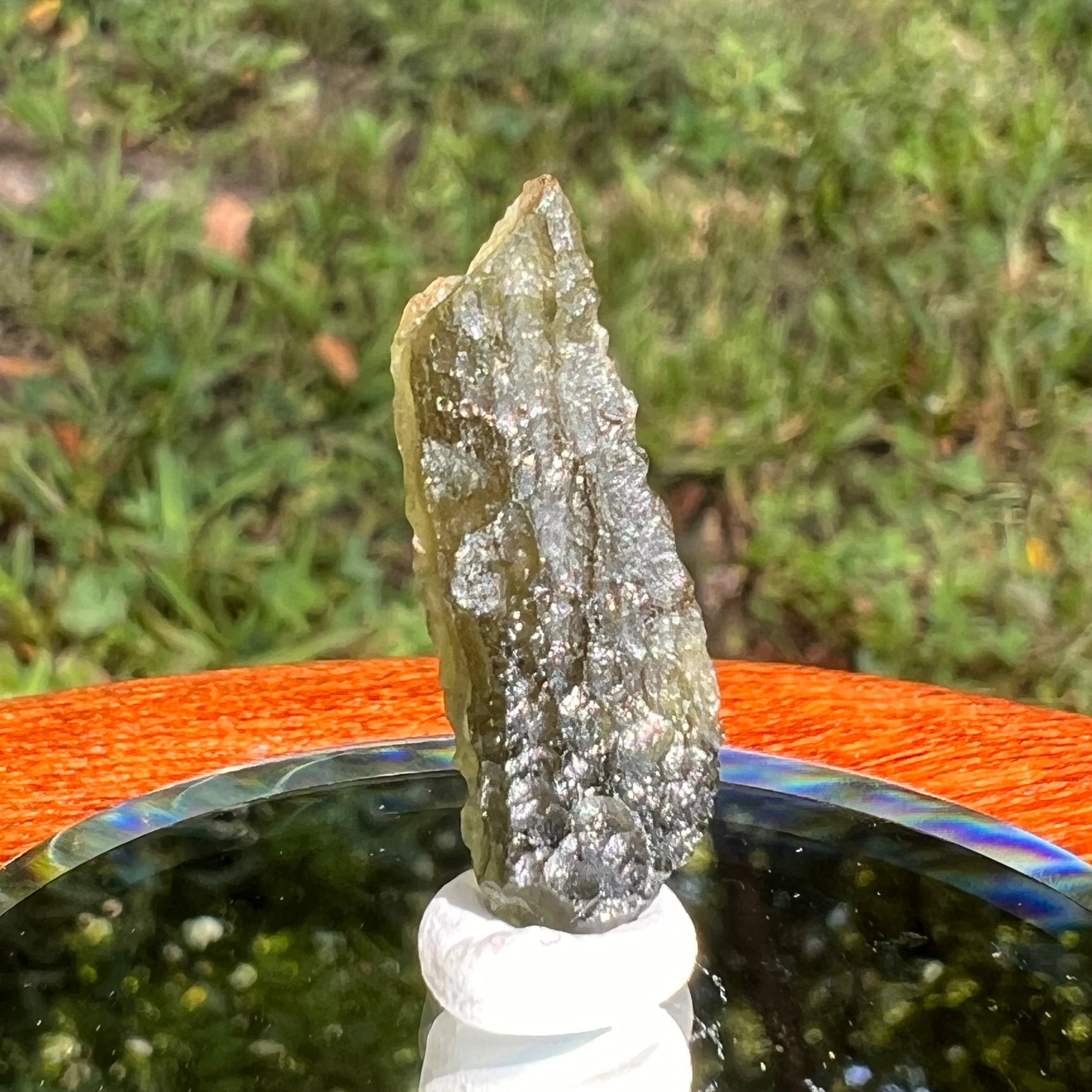 Moldavite 1.7 grams #1673-Moldavite Life