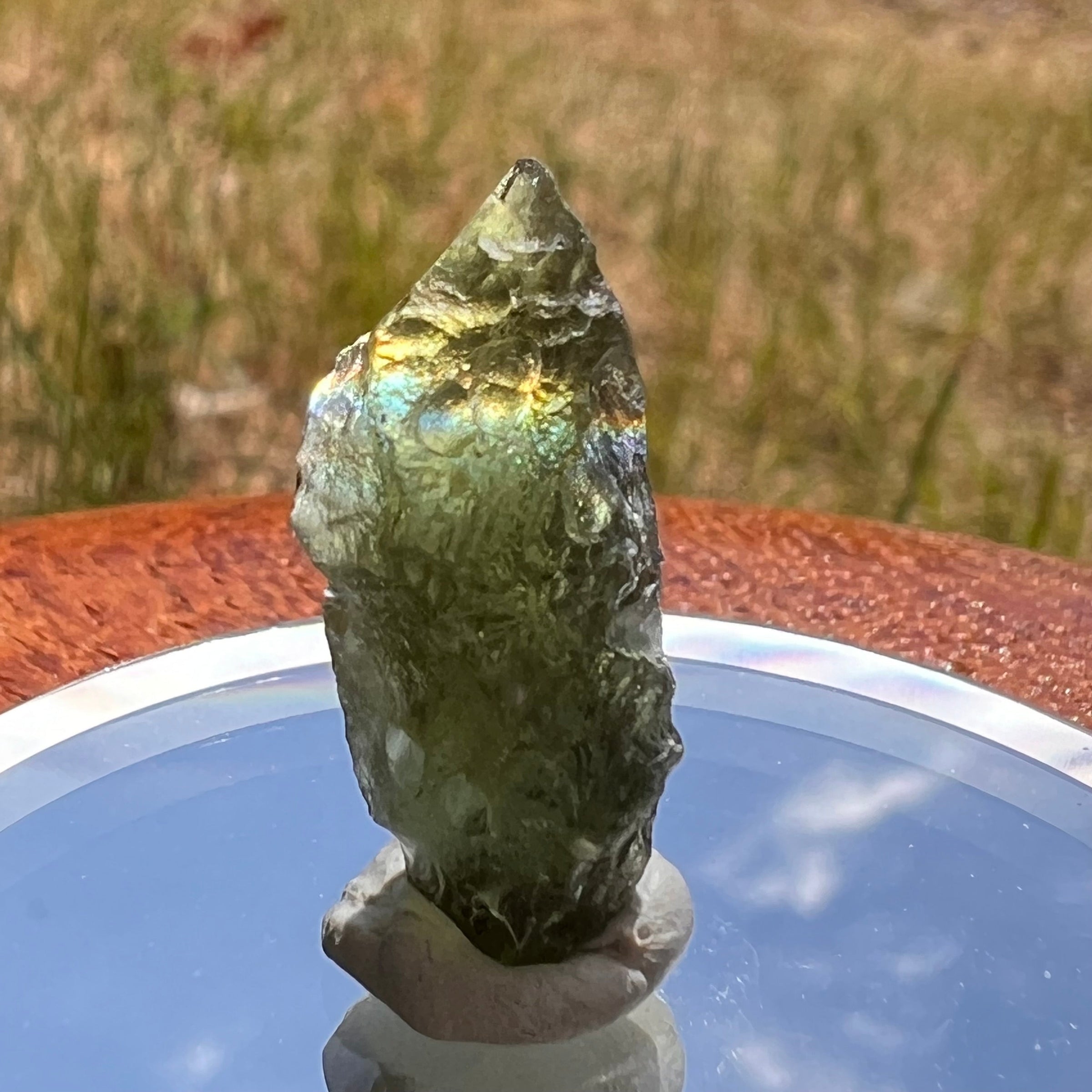 Moldavite 1.7 grams #1851-Moldavite Life