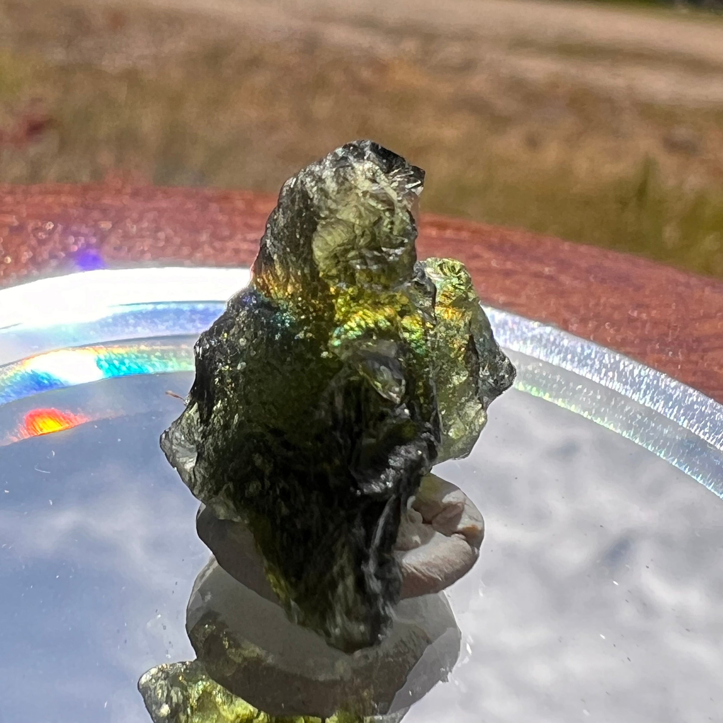 Moldavite 1.7 grams #1856-Moldavite Life