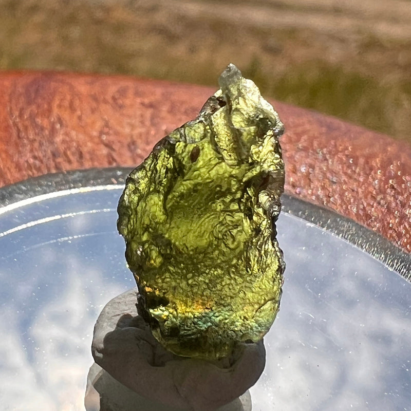 Moldavite 1.7 grams #1864-Moldavite Life