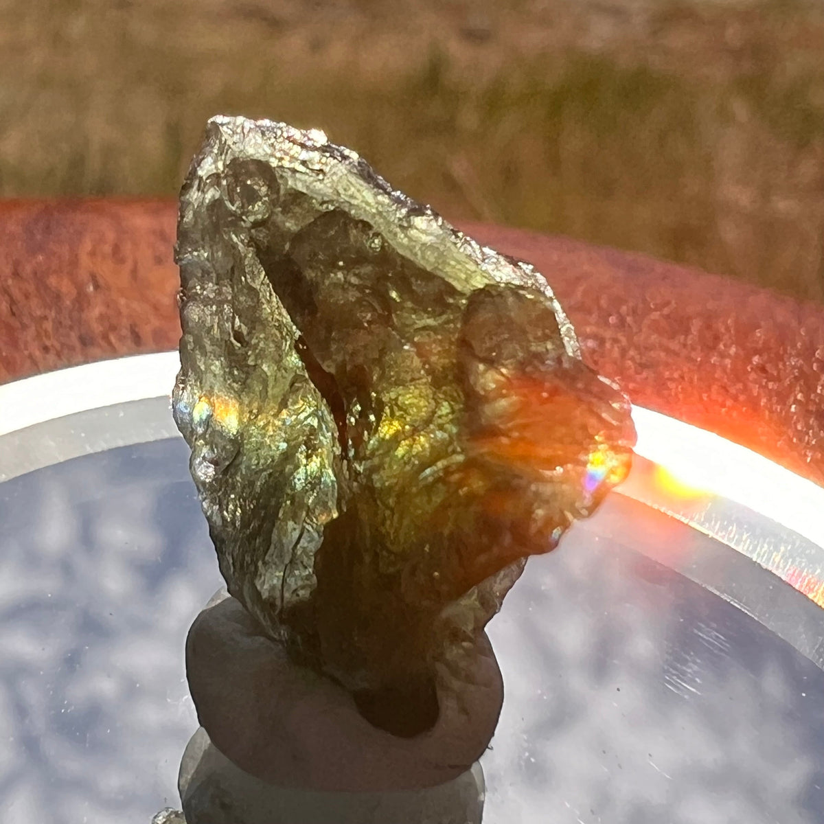 Moldavite 1.7 grams #1866-Moldavite Life