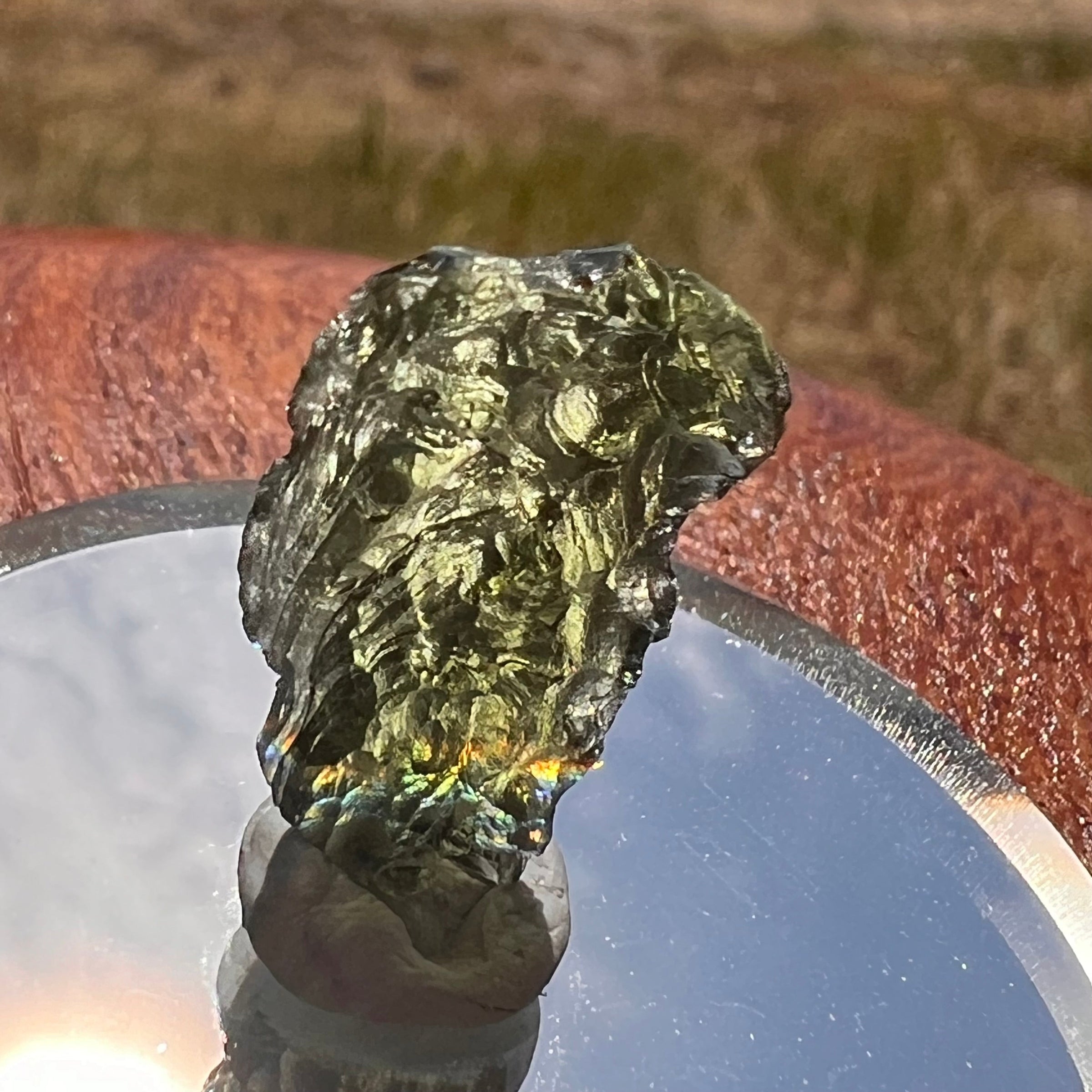 Moldavite 1.7 grams #1867-Moldavite Life