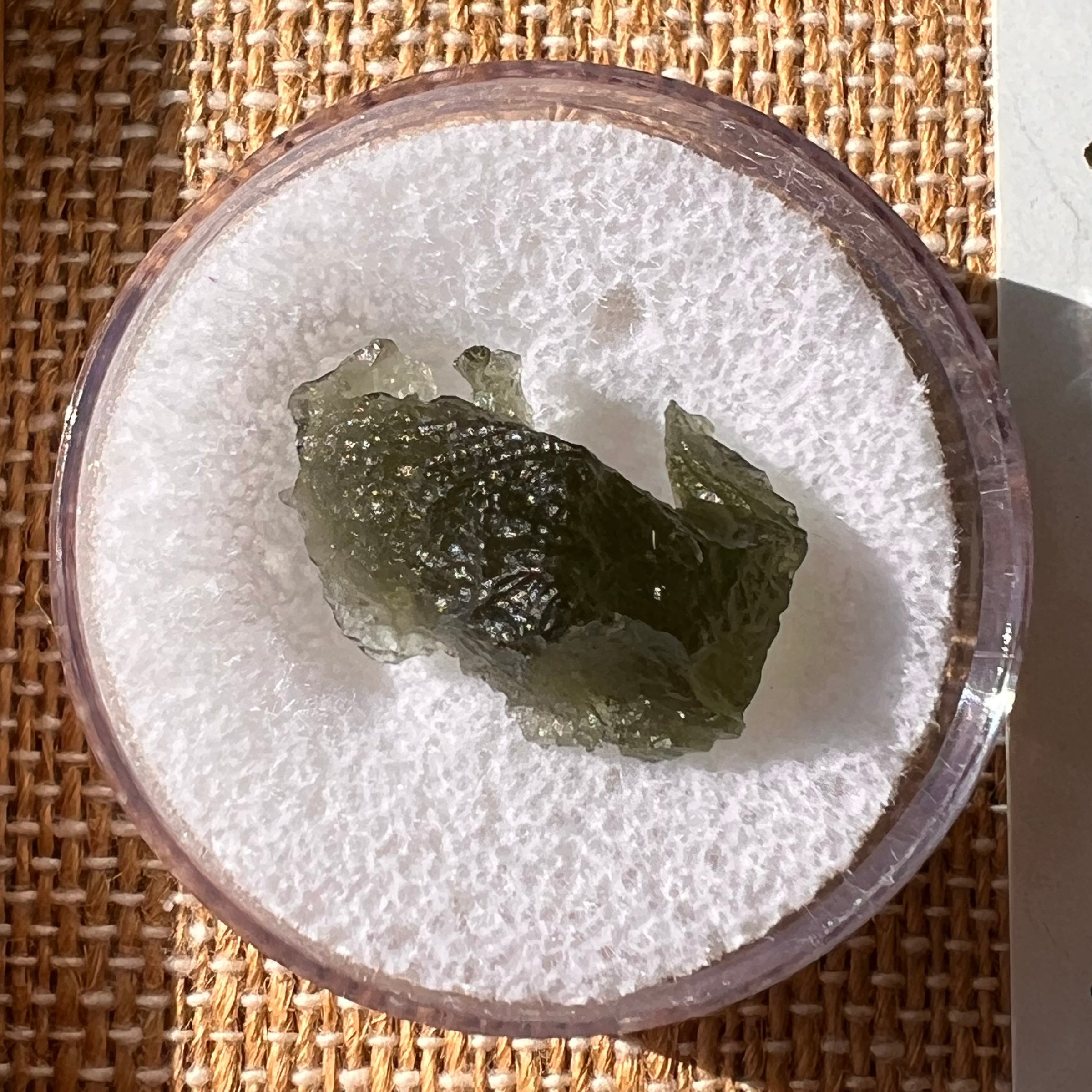 Moldavite 1.7 grams #2180-Moldavite Life