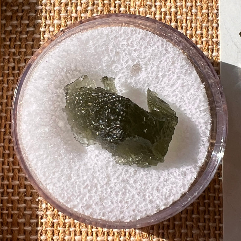 Moldavite 1.7 grams #2180-Moldavite Life