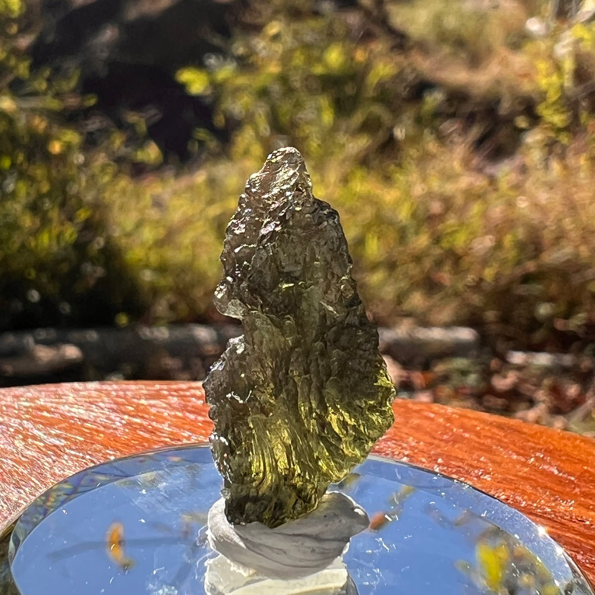 Moldavite 1.7 grams #2278-Moldavite Life