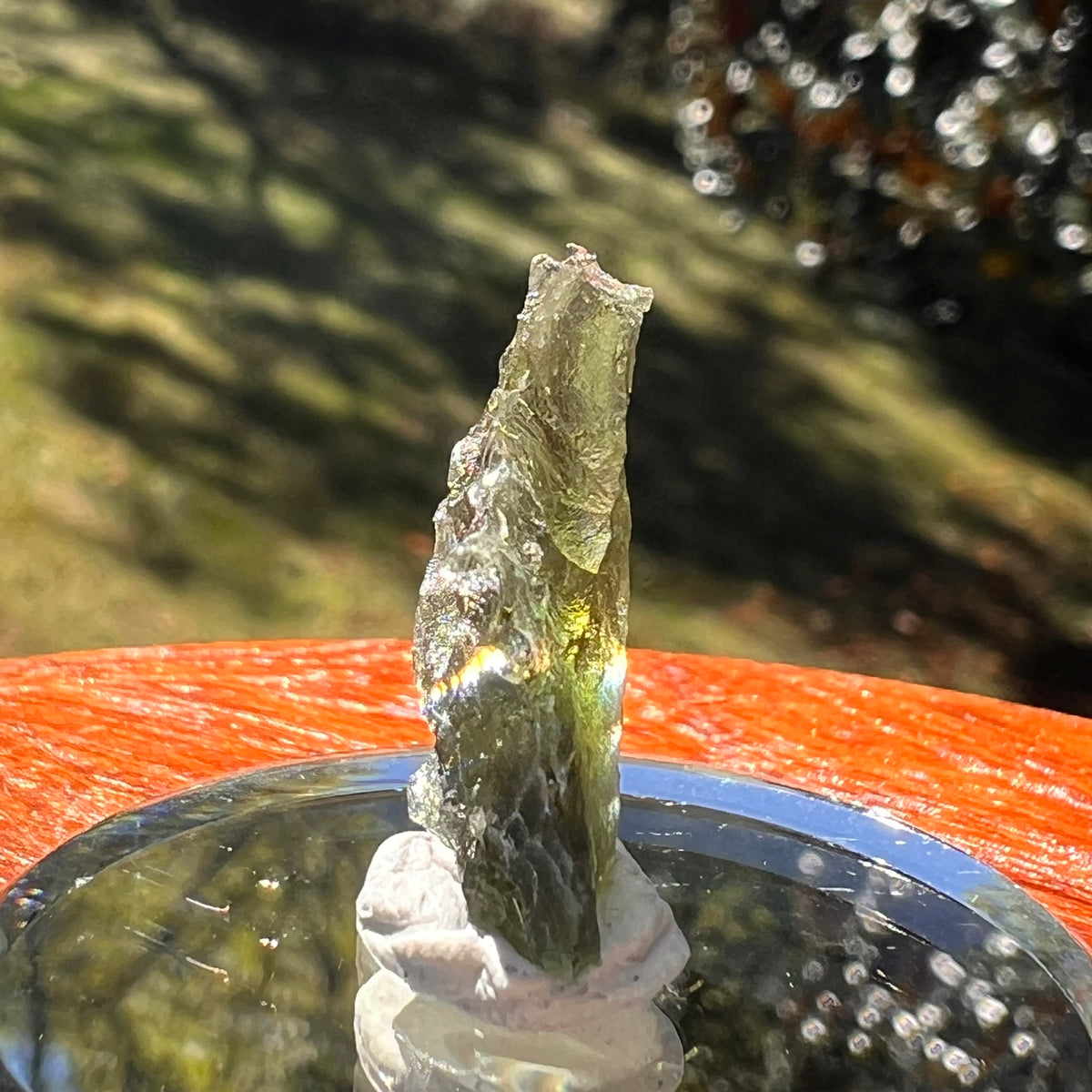 Moldavite 1.7 grams #2341-Moldavite Life