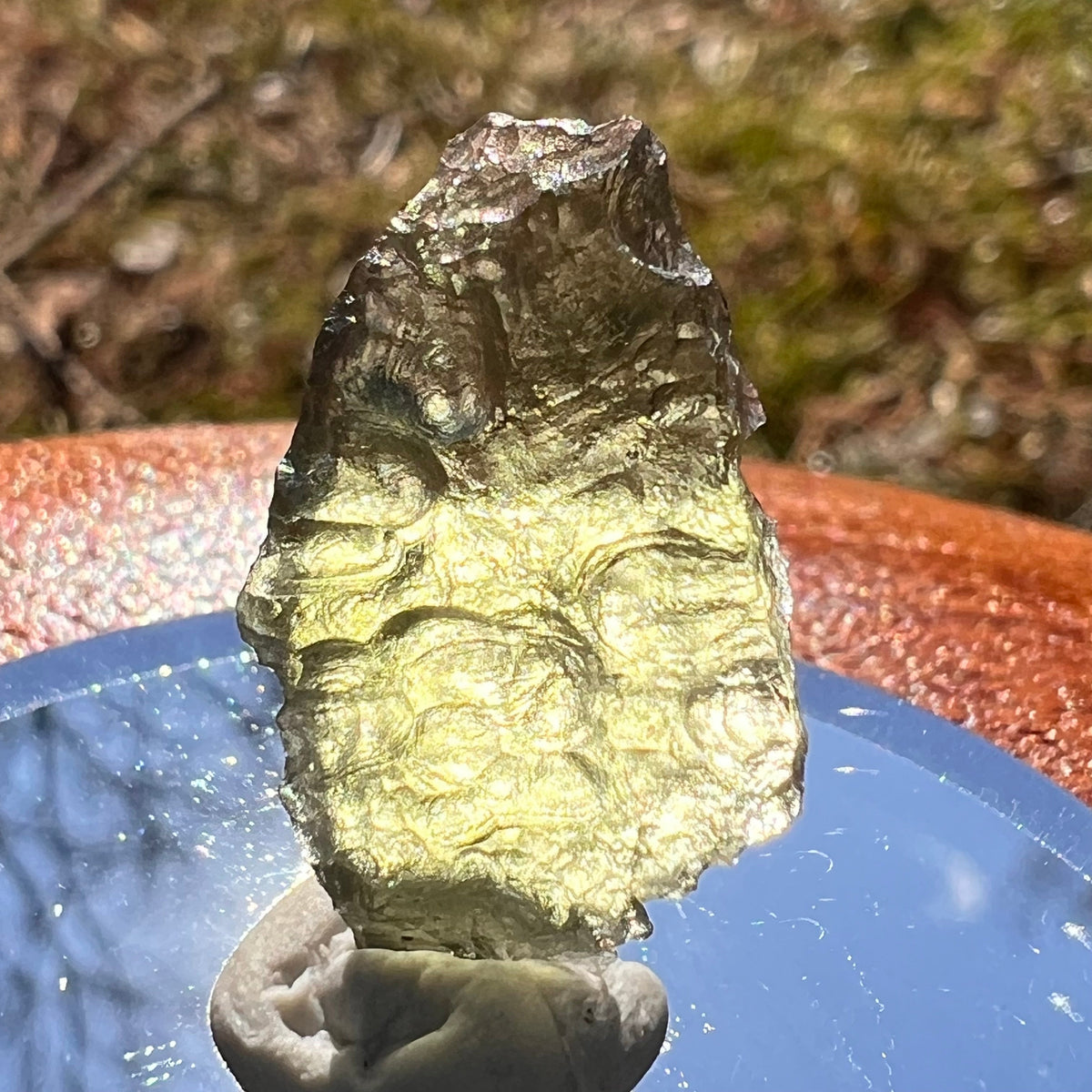 Moldavite 1.8 grams #1966-Moldavite Life