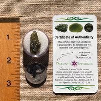 Moldavite 1.8 grams #1979-Moldavite Life