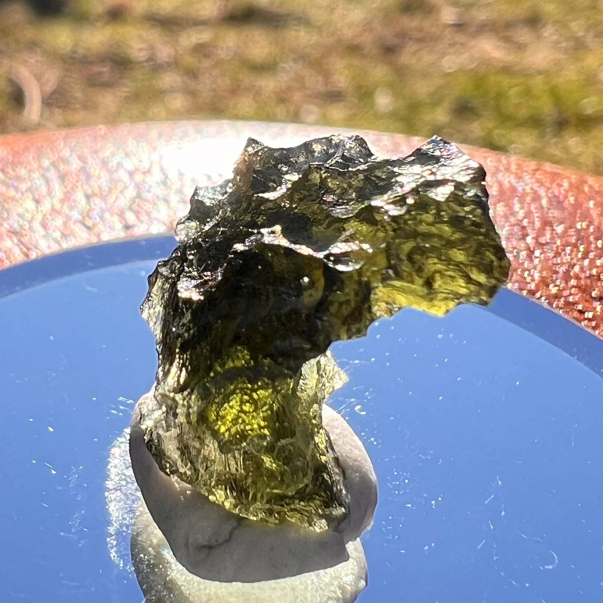 Moldavite 1.8 grams #1983-Moldavite Life