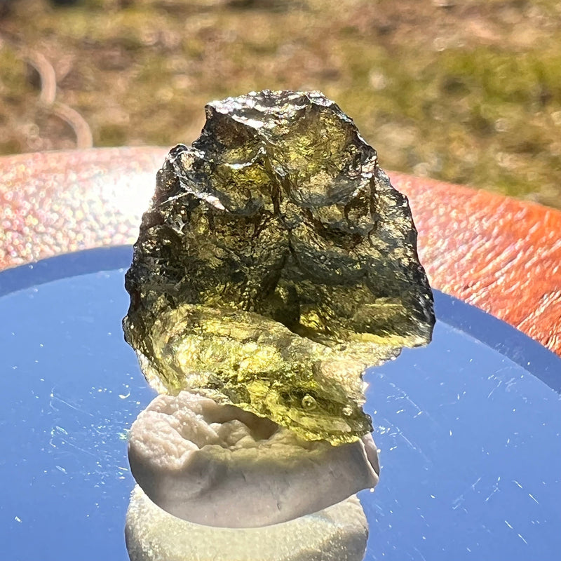 Moldavite 1.8 grams #1983-Moldavite Life