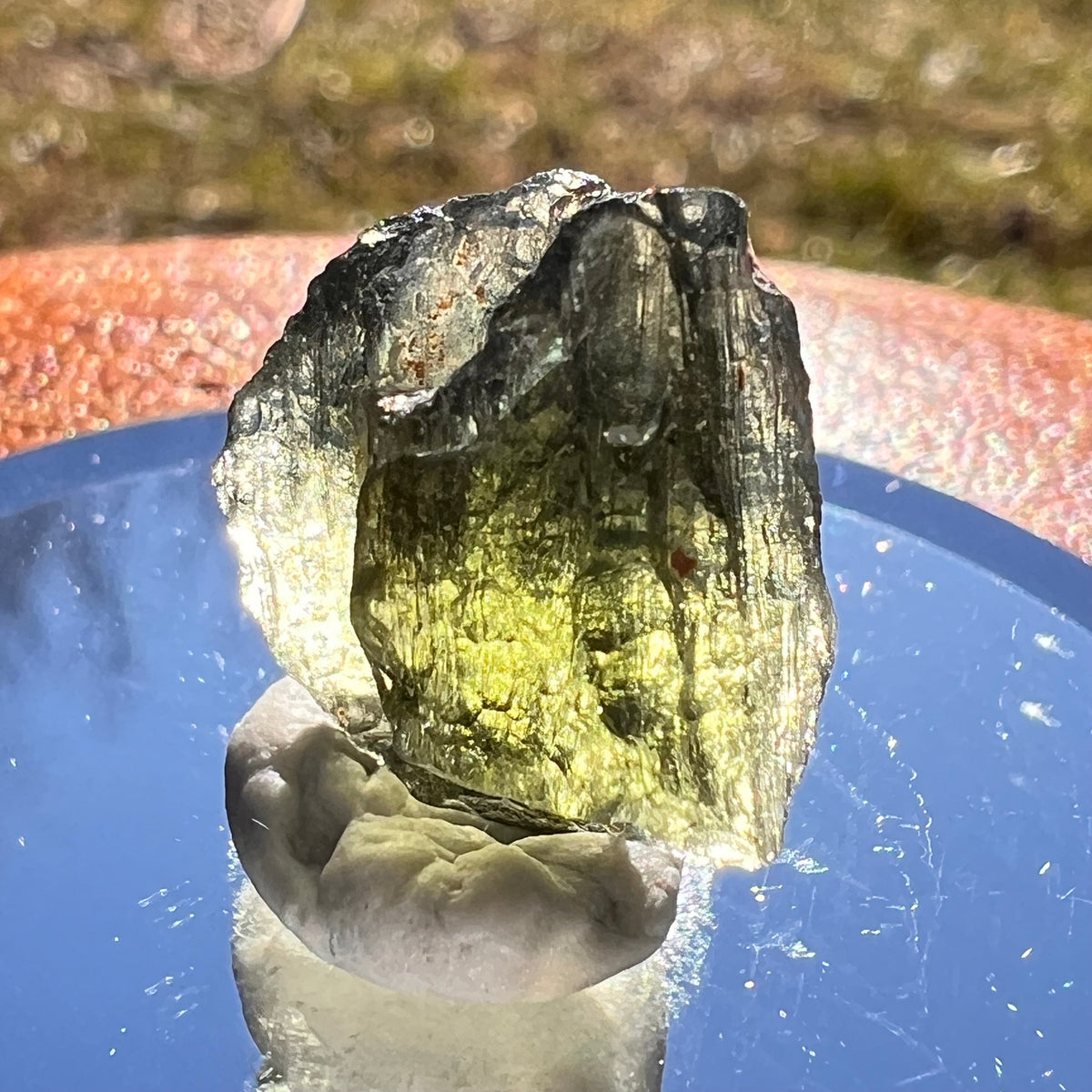 Moldavite 1.8 grams #1990-Moldavite Life