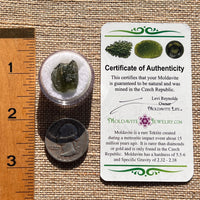 Moldavite 1.8 grams #1990-Moldavite Life