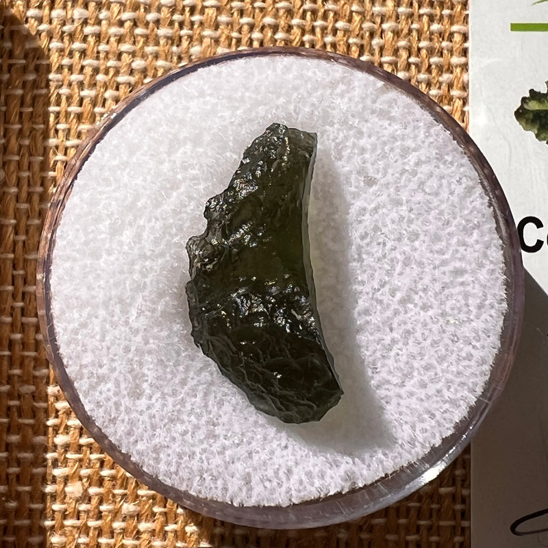 Moldavite 1.8 grams #2121-Moldavite Life