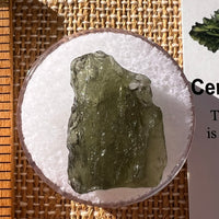Moldavite 1.8 grams Natural Hole #2306-Moldavite Life