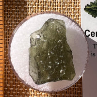 Moldavite 1.8 grams Natural Hole #2306-Moldavite Life