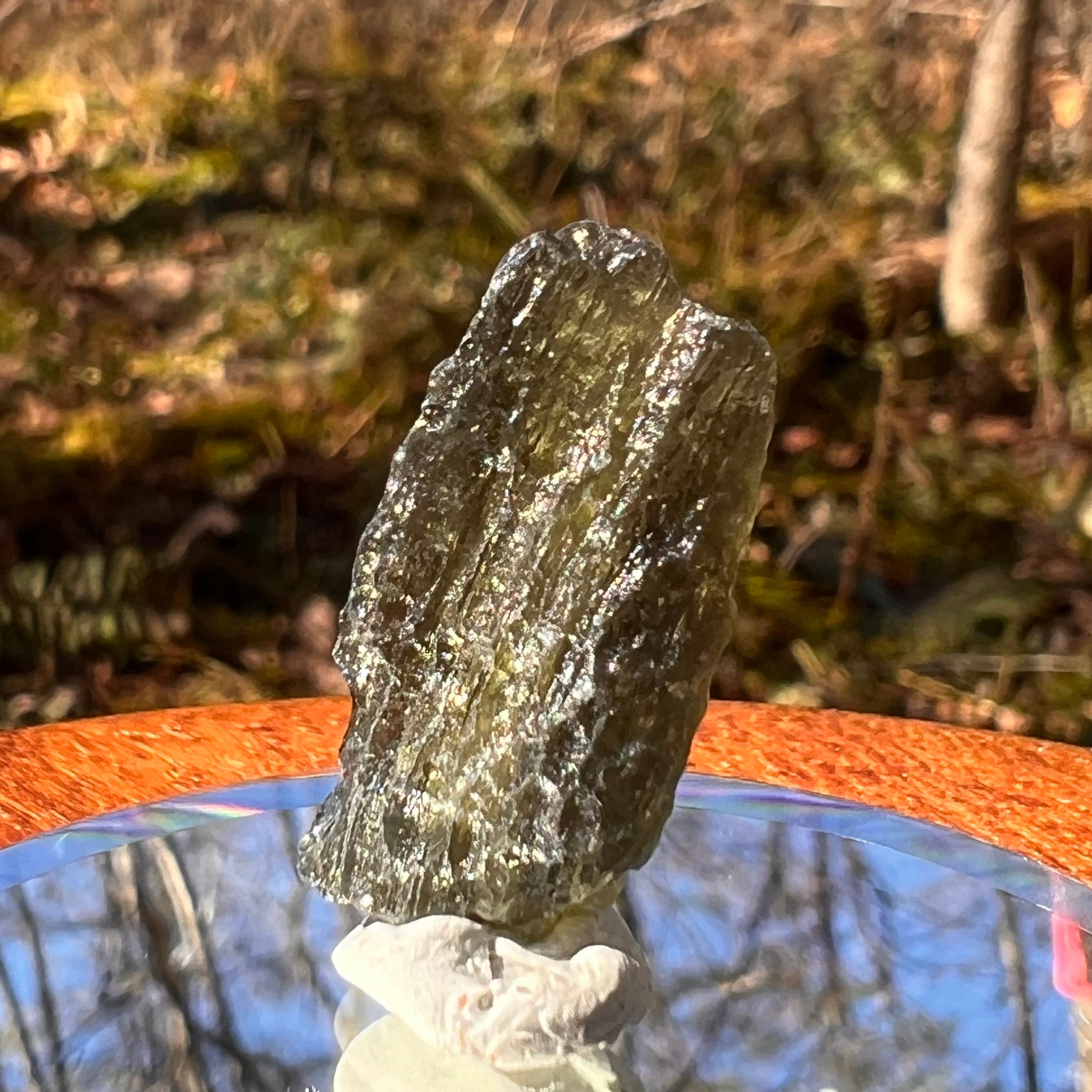 Moldavite 1.9 grams #1767-Moldavite Life