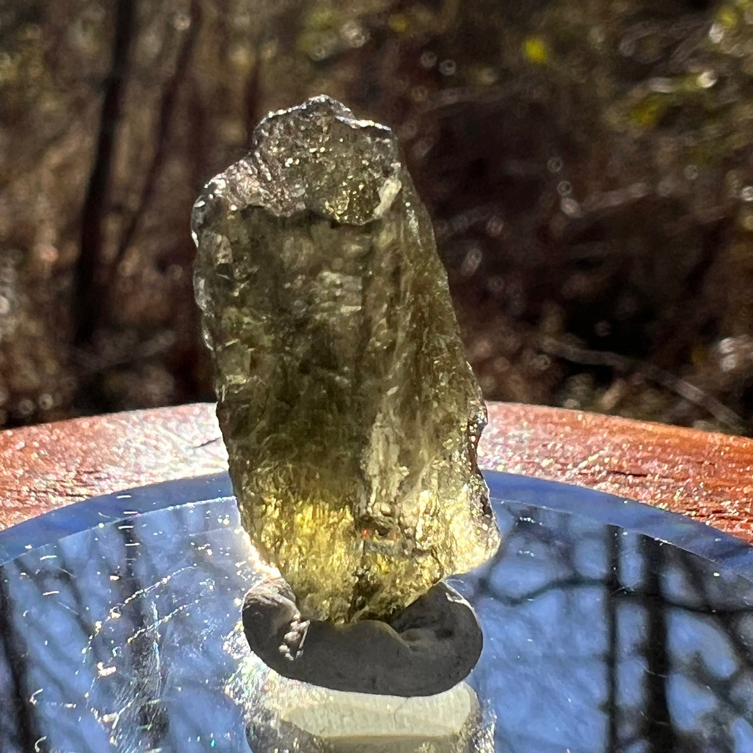 Moldavite 1.9 grams #1767-Moldavite Life