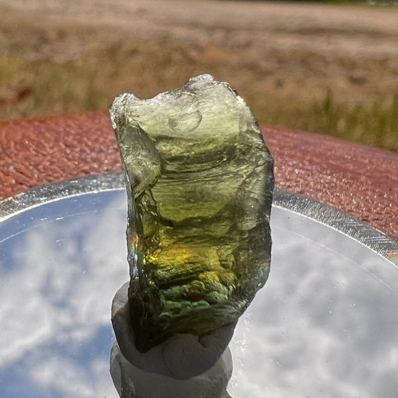 Moldavite 1.9 grams #1852-Moldavite Life