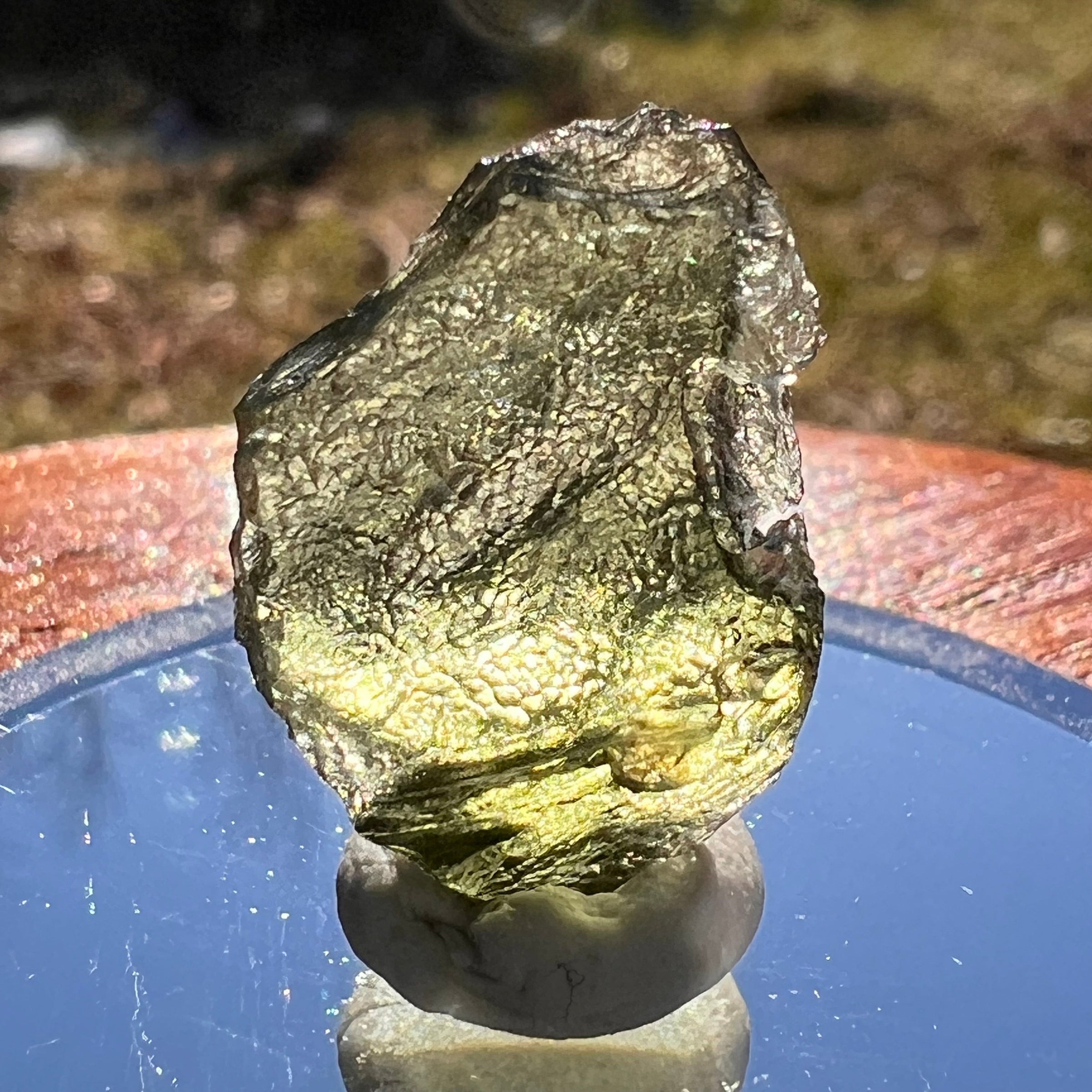 Moldavite 1.9 grams #1967-Moldavite Life