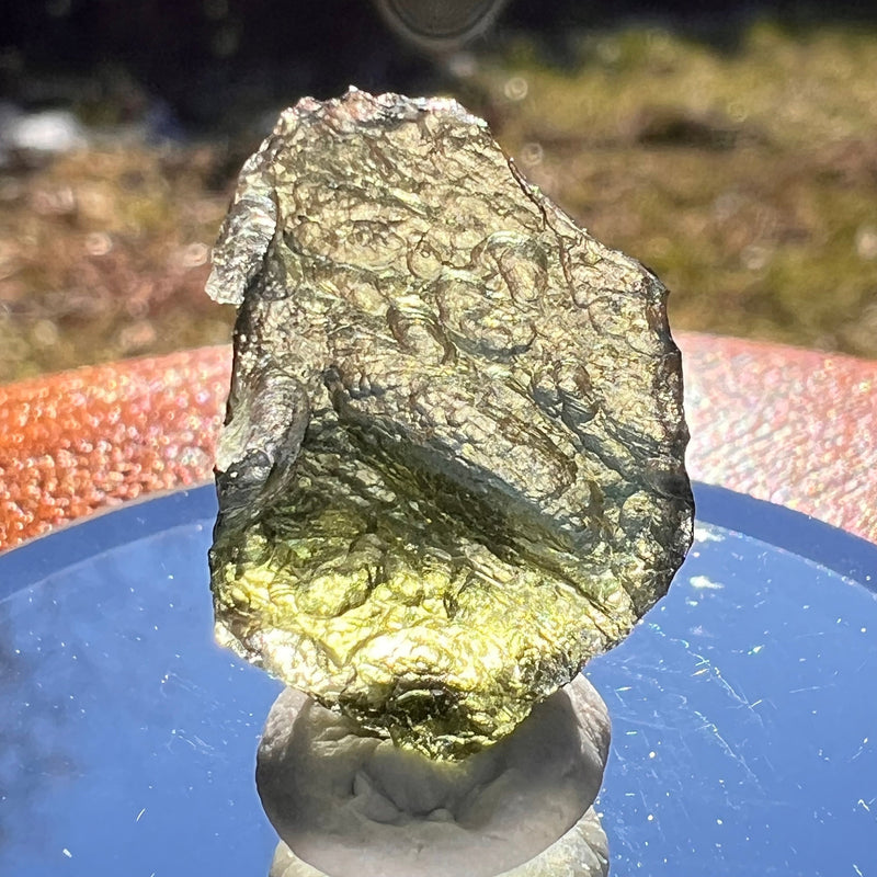 Moldavite 1.9 grams #1967-Moldavite Life