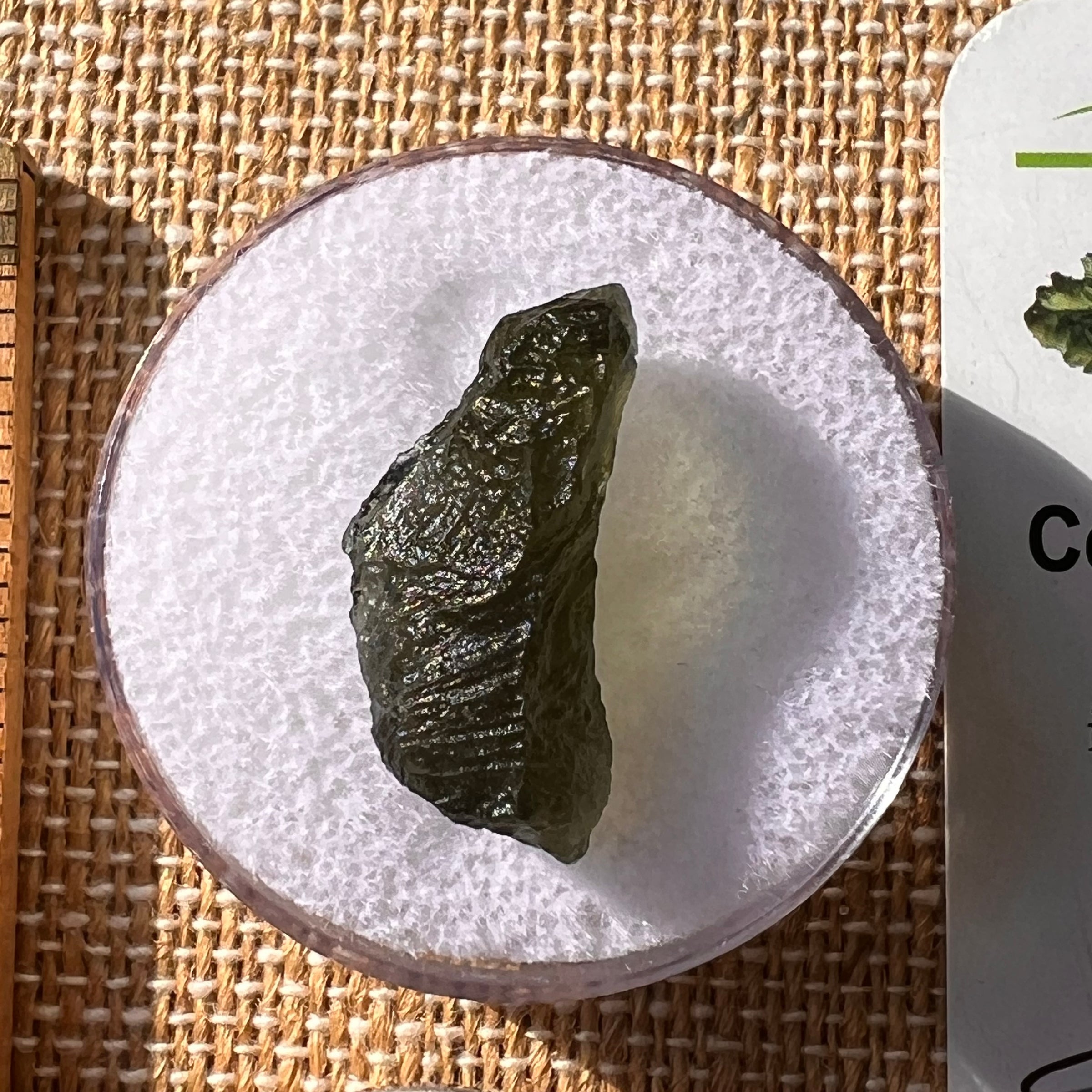 Moldavite 1.9 grams #2139-Moldavite Life