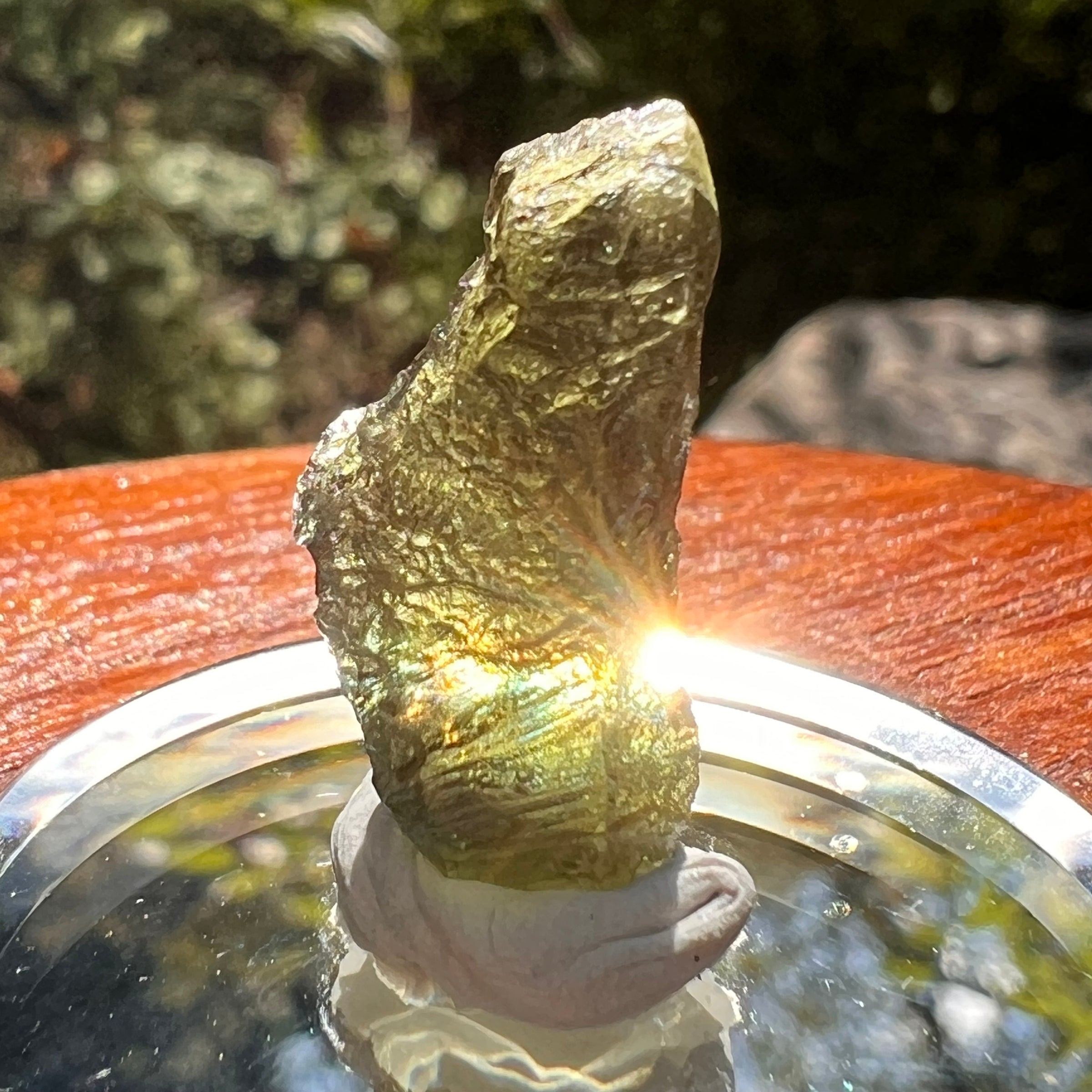 Moldavite 1.9 grams #2139-Moldavite Life