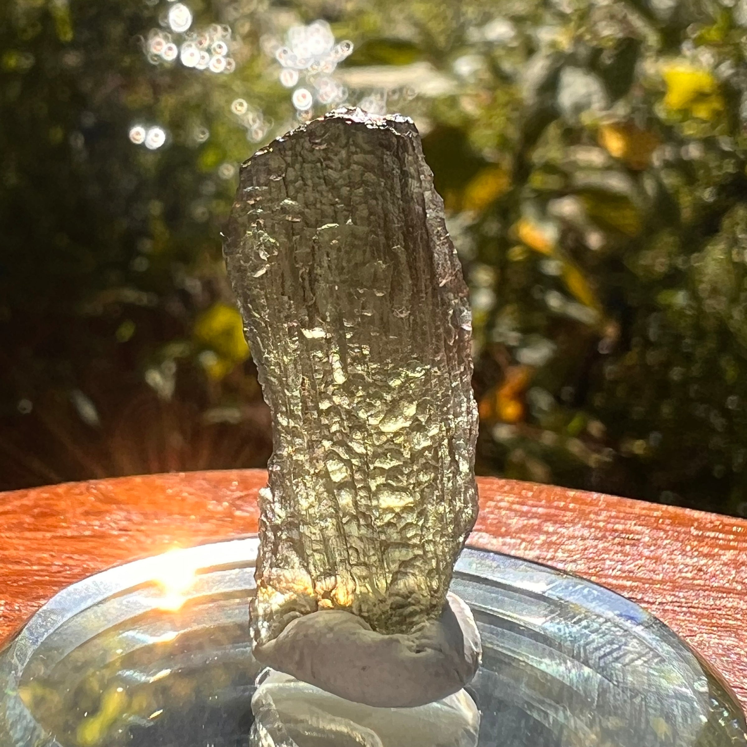 Moldavite 1.9 grams #2152-Moldavite Life